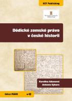 Kniha: Dědické zemské právo v české historii - Antonín Sýkora