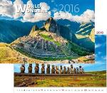 Kalendár nástenný: World Wonders 2016 - nástěnný kalendář