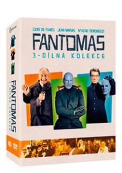 Médium DVD: Fantomas 3-dílná kolekce