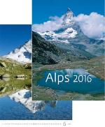 Kalendár nástenný: Alps 2016 - nástěnný kalendář