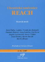 Kniha: Chemická směrnice REACH