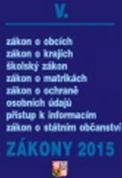 Kniha: Zákony 2015 V.