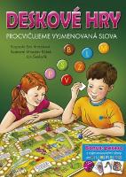 Kniha: Deskové hry - Procvičujeme vyjmenovaná slova - B, L, M, P, S, V, Z - Eva Mrázková