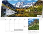 Kalendár stolný: Svět hor 2016 - stolní kalendář