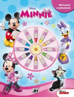 Kniha: Minnie Maľovanie s voskovkami - Walt Disney
