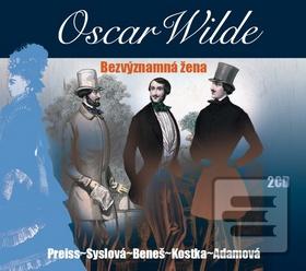 Médium CD: Bezvýznamná žena - celkový čas 88:43 - Oscar Wilde