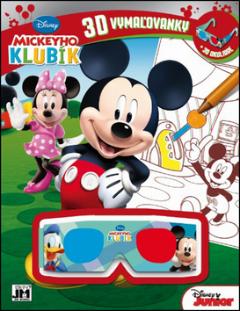 Kniha: Mickeyho klubík 3D vymaľovanky - Models