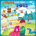 Kalendár nástenný: Rodinný plánovací poznámkový - nástěnný kalendář 2015