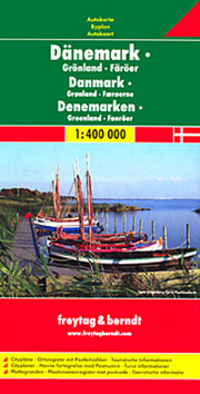 Kniha: DÁNSKO, GRÓNSKO DÄNEMARK, GRÖNLAND 1:400 000