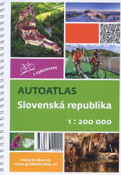 Kniha: Autoatlas Slovenská republika 1:200 000 + cyklotrasy