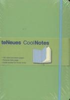 Knižný diár: Notes s gumičkou Cool zelenomodrý