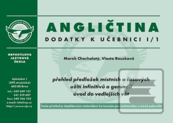 Angličtina - dodatky (Vlasta Rousková)