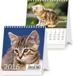 Kalendár stolný: Mini Kittens 2016 - stolní kalendář