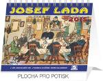 Kalendár stolný: Josef Lada V hospodě Praktik - nástěnný kalendář 2015 - Josef Lada