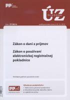 Kniha: UZZ 37/2014 Zákon o dani z príjmov. Zákon o používaní elektronickej registračnej pokladnice