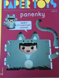 Kniha: Paper Toys Panenky