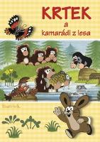 Kniha: Krtek a kamarádi z lesa - omalovánka