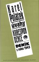 Kniha: Úvahy, korespondence, deník z roku 1943 - Karel Poláček