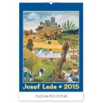 Kalendár nástenný: Josef Lada U rybníka - nástěnný kalendář 2015 - Josef Lada