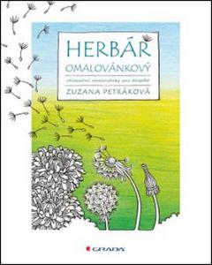 Kniha: Herbář omalovánkový - Zuzana Petráková