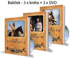 Kniha: Balíček 3 ks Vinnetou + 3 DVD - Vinnetou I + Vinnetou  II + Vinnetou  III - Karl May