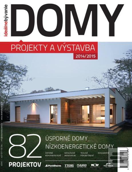 Kniha: Domy Projekty a výstavba 2014/2015 - 82 projektov