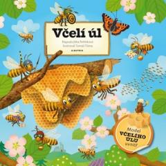Kniha: Včelí úl - Model včelího úlu uvnitř - Jitka Petřeková