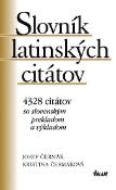 Kniha: Slovník latinských citátov - Josef Čermák