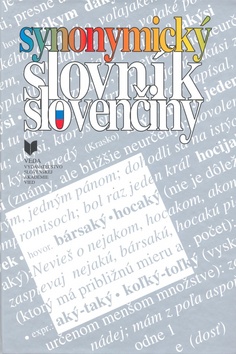 Kniha: Synonymický slovník slovenčiny - Veda