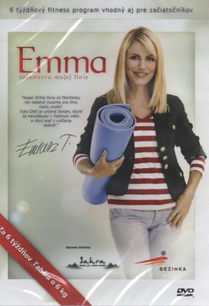Kniha: Emma - tajomstvo mojej línie DVD - za 6 týždňov ľahšia o 6 kg - Emma Tekelyová