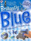 Kniha: Skvělá modrá - Zábavné hry se samolepkami