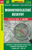 Skladaná mapa: Moravskoslezské Beskydy 1:40 000 - 469
