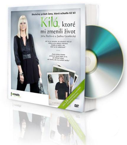 Kniha: Kilá, ktoré mi zmenili život + DVD - Júlia Rašlová, Judita Gemblická