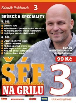 Médium DVD: Šéf na grilu 3 - Zdeněk Pohlreich