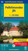 Skladaná mapa: Pelhřimovsko jih - 1:50 000