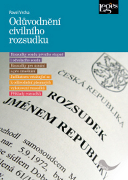Kniha: Odůvodnění civilního rozsudku - Pavel Vrcha