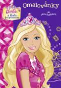 Kniha: Barbie a škola pro princezny - Omalovánky se samolepkami