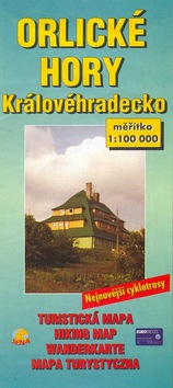 Skladaná mapa: Orlické hory Královohradecko 1:100 000 - Aleš Matějíček