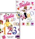 Knižná mapa: Balíček 2ks Barbie Word + Barbie 1,2,3