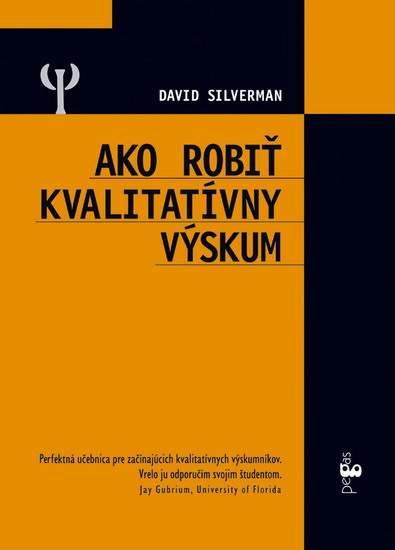 Kniha: Ako robiť kvalitatívny výskum - Silverman David
