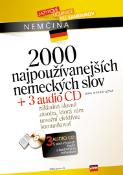 Kniha: 2000 najpoužívanejších nem. slov +3 audio CD - Jana Návratilová
