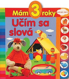 Kniha: Mám 3 roky Učím sa slová
