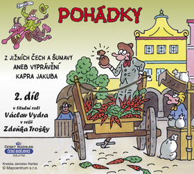 Médium CD: Pohádky z Jižních Čech a Šumavy 2 aneb vyprávění kapra Jakuba - CD MP3 - Václav Vydra