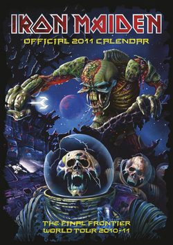 Kalendár: Iron Maiden 2011 - nástěnný kalendář