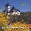 Kalendár: České památky 2011 - nástěnný kalendář