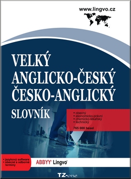 Médium CD: Velký anglicko-český, česko-anglický slovník - Obecný, ekonomicko-právní, chemicko-lekářský, technický slovník, 765 hesel
