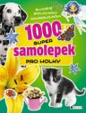 Kniha: 1000 super samolepek pro holky - Bludiště, spojivačky, dokreslovačky - Eva Brožová