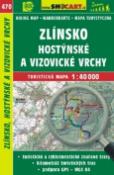 Skladaná mapa: Zlínsko, Hostýnské a Vizovické vrchy 1:40 000 - 470