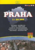 Knižná mapa: Praha plán města 1:20 000 - spirála