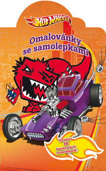 Kniha: Hot Wheels Omalovánky se samolepkami